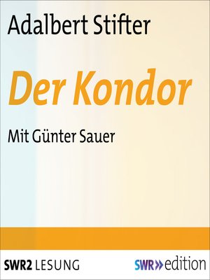 cover image of Der Kondor